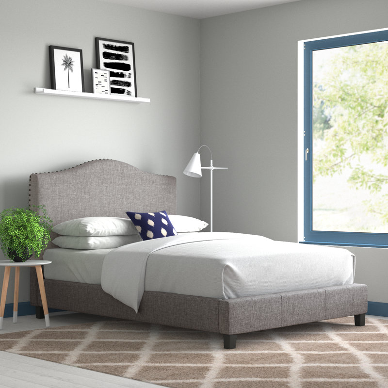 Dumfries upholstered platform bed zipcode design discount